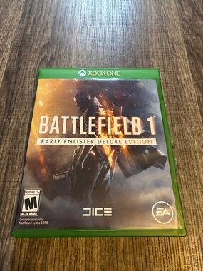 Battlefield 1: Early Enlister Deluxe Edition for Xbox One - Green Case